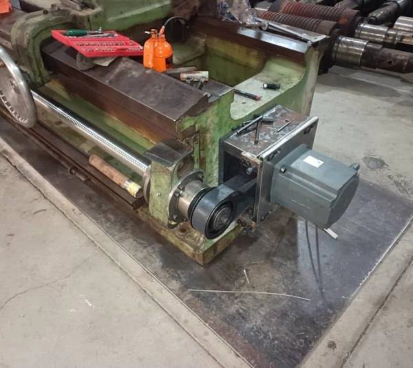 تبدیل تراش منوال به CNC تراش ریل تخت DEMOOR آلمان با SINUMERIK 808D ADVANCED تبدیل تراش منوال به CNC تراش ریل تخت DEMOOR آلمان با SINUMERIK 808D ADVANCED