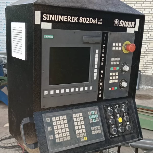 به روز رسانی برق بورینگ SKODA با کنترل SINUMERIK 802D_SL