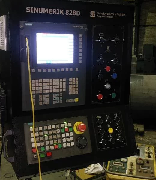 تبدیل NC به CNC بورینگ STAVELEY BORING با کنترلر SINUMERIK 828D