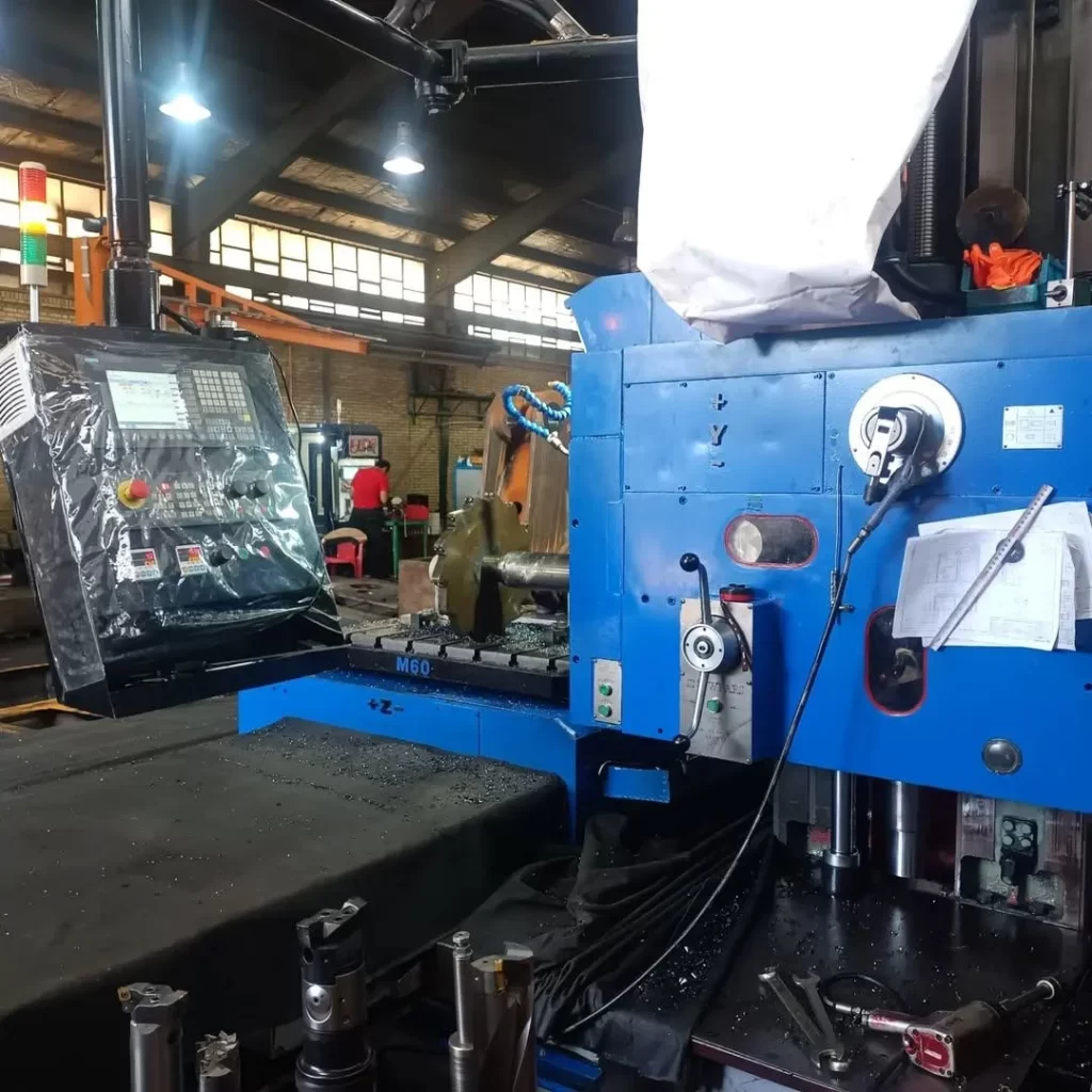 نصب و راه‌اندازی فرز سی ان سی waldrich coburg